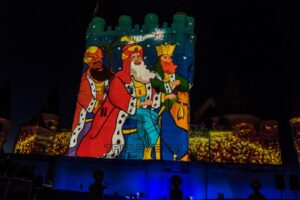 Proyecciones de videomapping para espectáculos