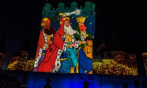 Proyecciones de videomapping para espectáculos